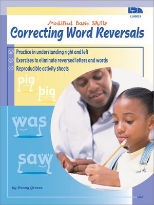 cover image of Correcting Word Reversals, Grades K - 4
